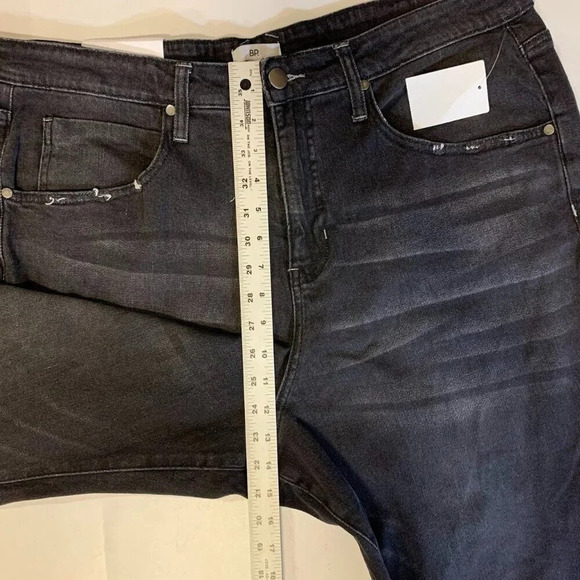 BP Nordstroms Women's Be Responsible High Waist Ankle Mom Jeans‎ Black SZ 16 NWT - Picture 12 of 13